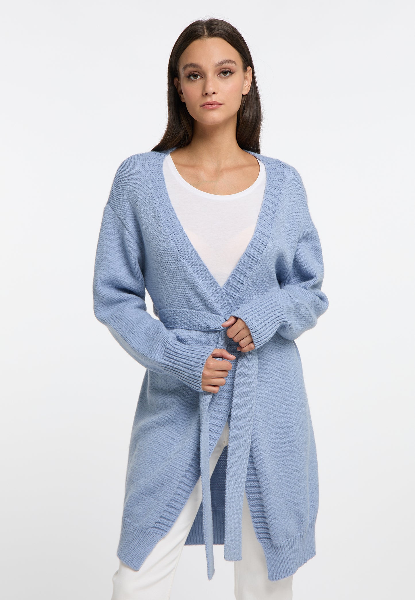 RISA women's knit Long cardigan