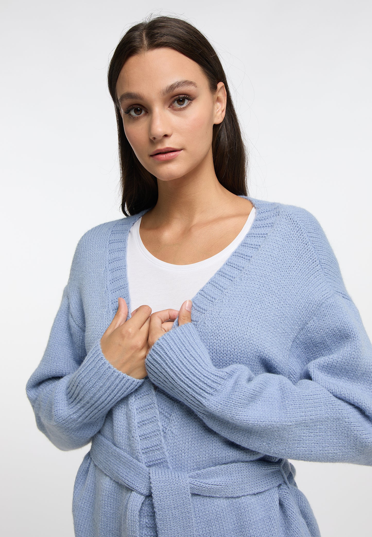 RISA women's knit Long cardigan