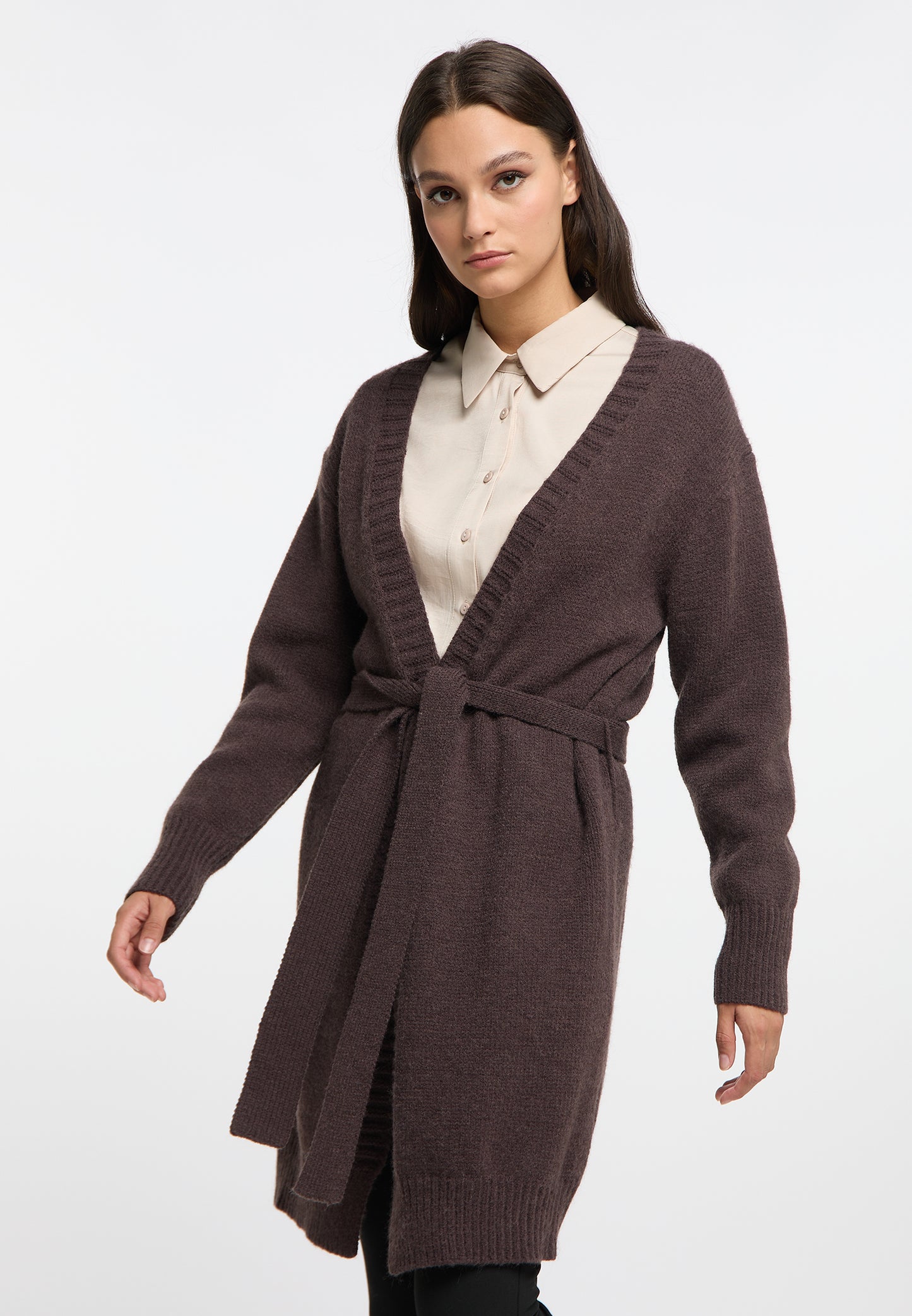 RISA women's knit Long cardigan