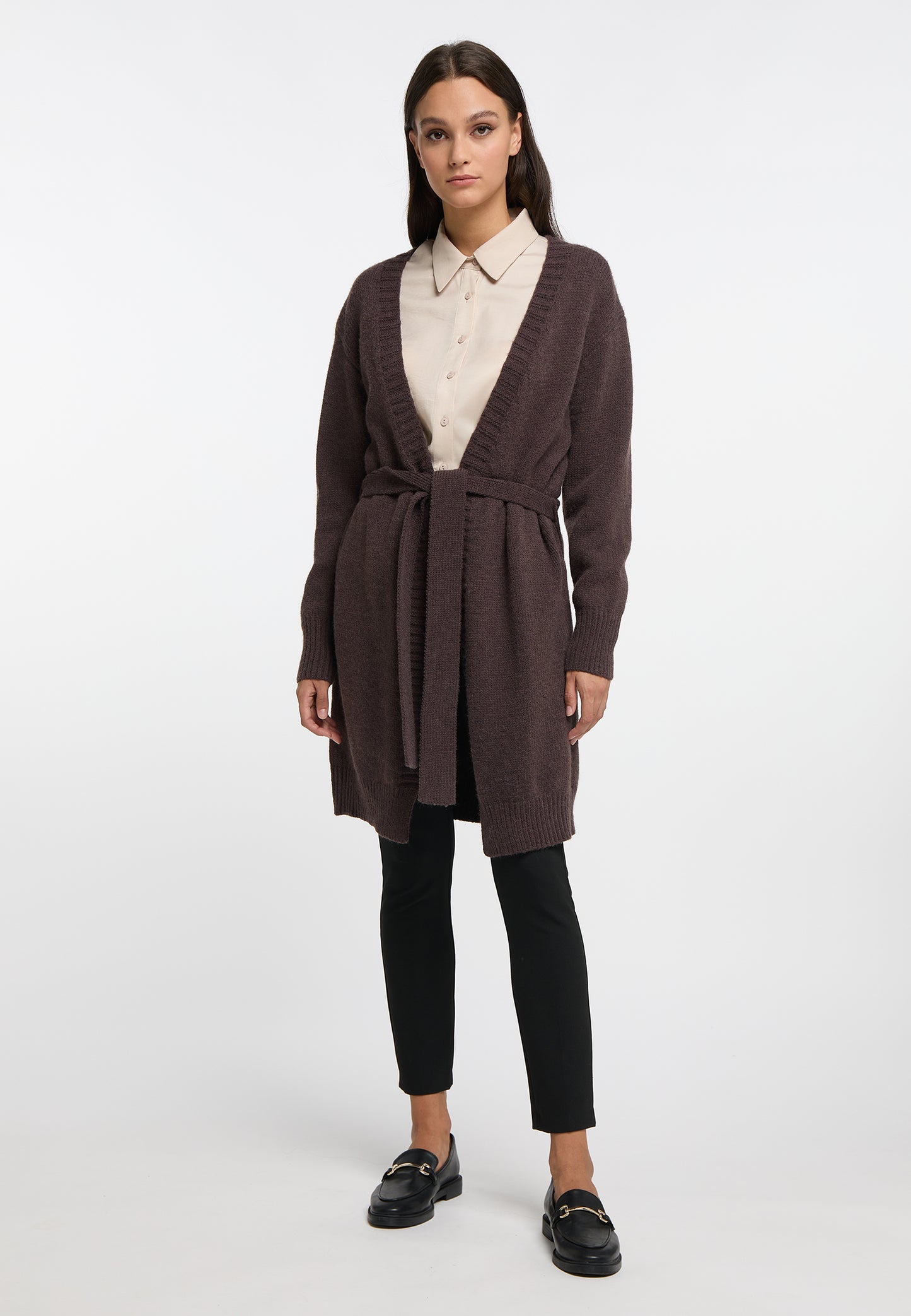 RISA women's knit Long cardigan