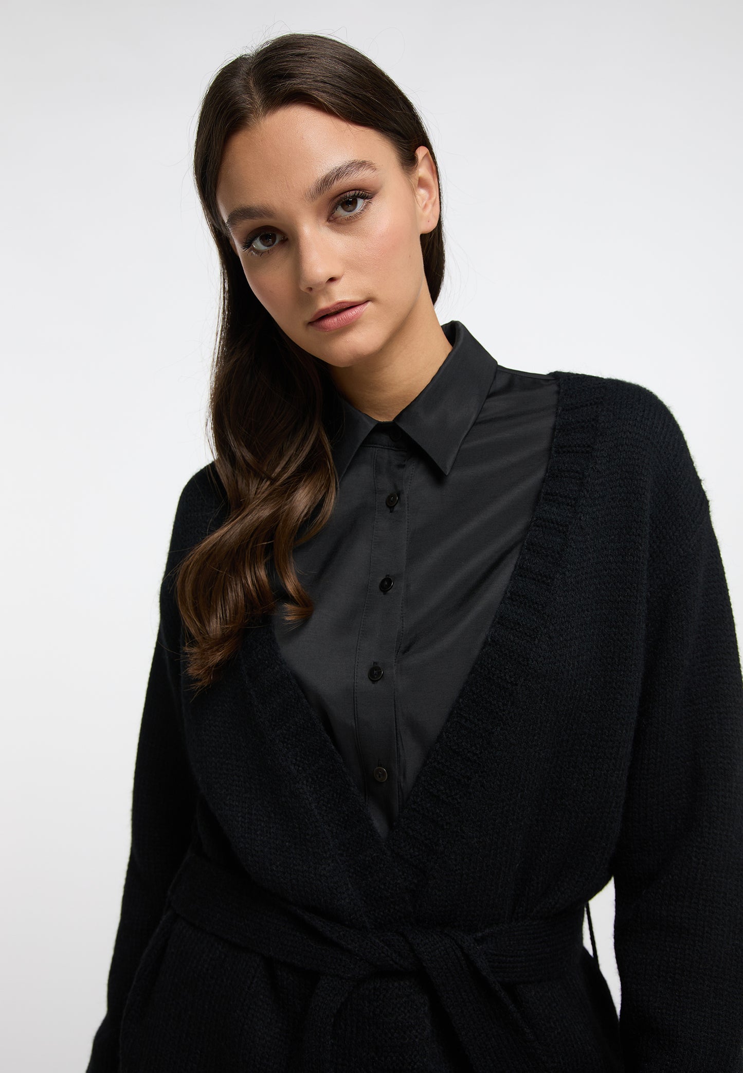 RISA women's knit Long cardigan
