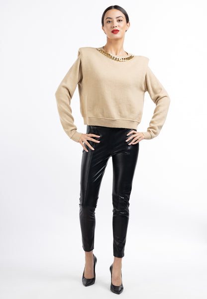 faina women's knitted sweater