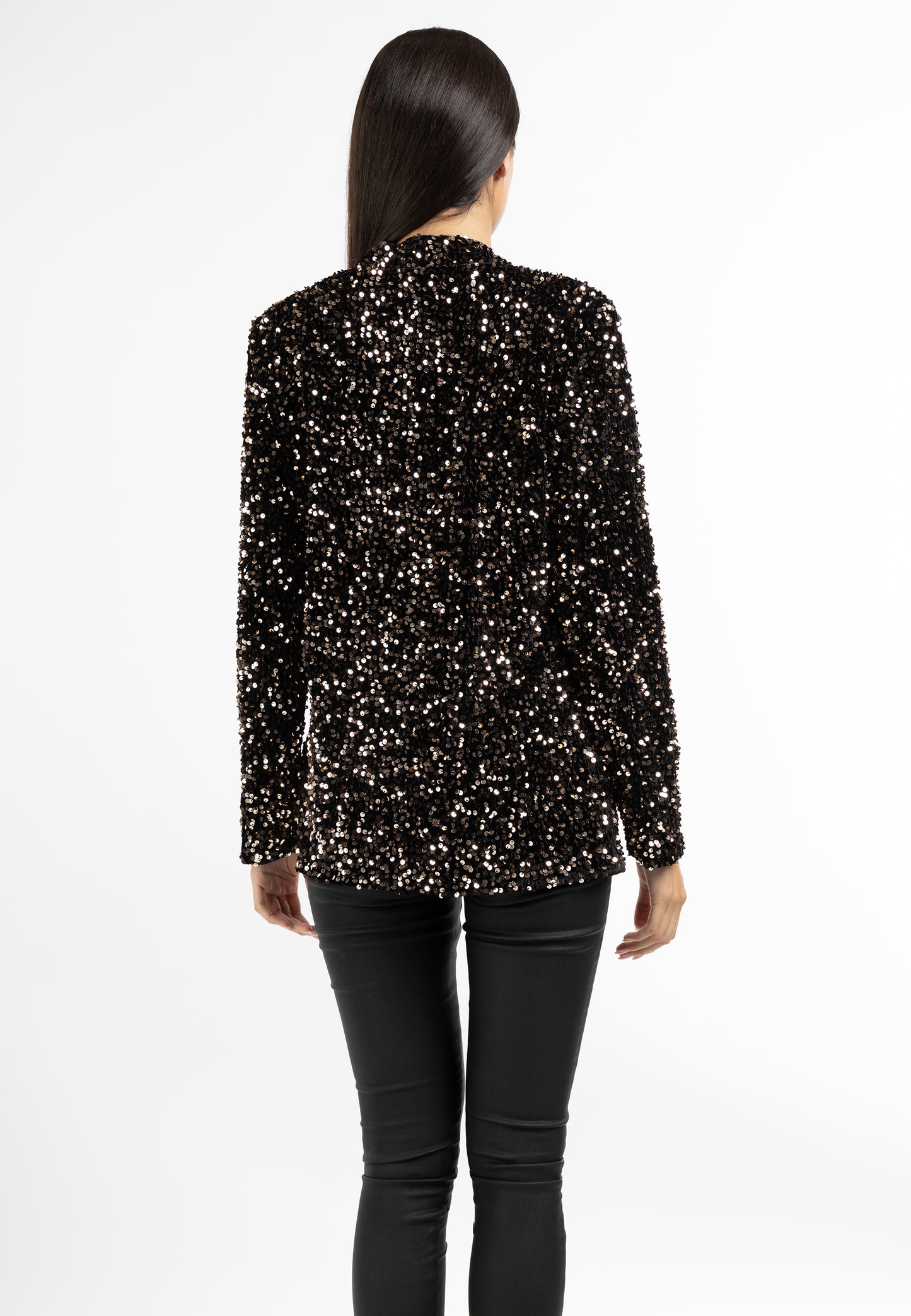 faina women's sequin blazer