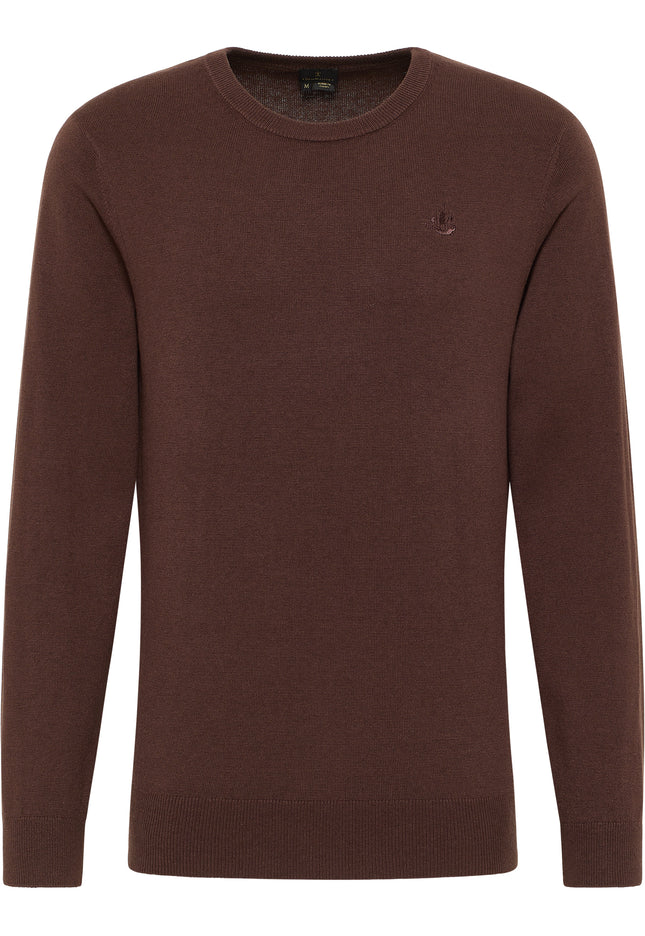 DreiMaster Klassik Men's Basic Fine Knit Sweater