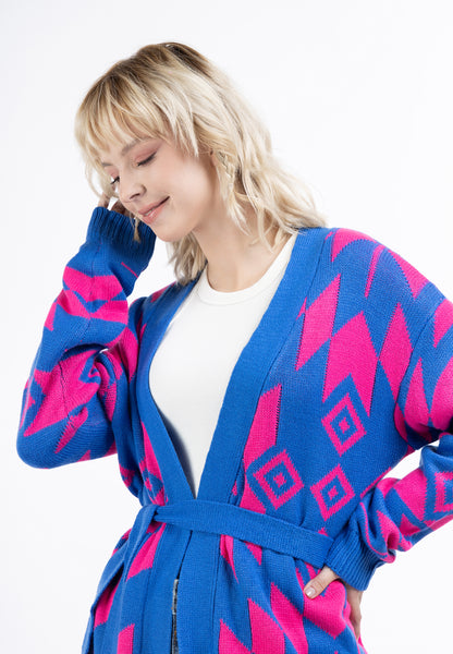 IZIA women's open knit cardigan
