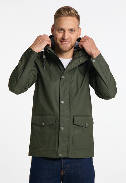 Mo men's rain jacket with Interior print