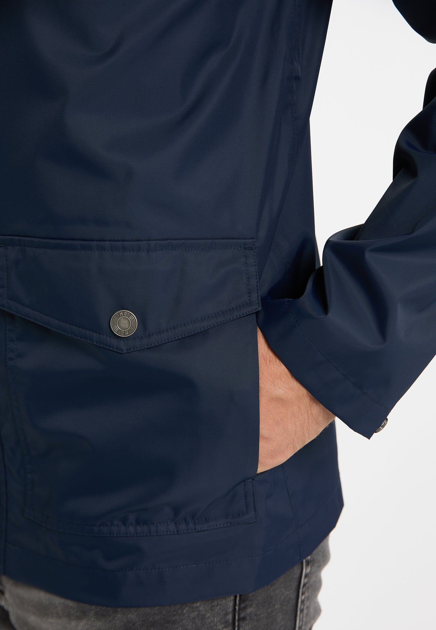 Mo men's rain jacket with Interior print