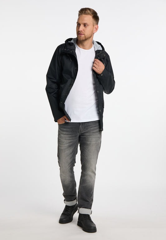 Mo men's rain jacket with Interior print