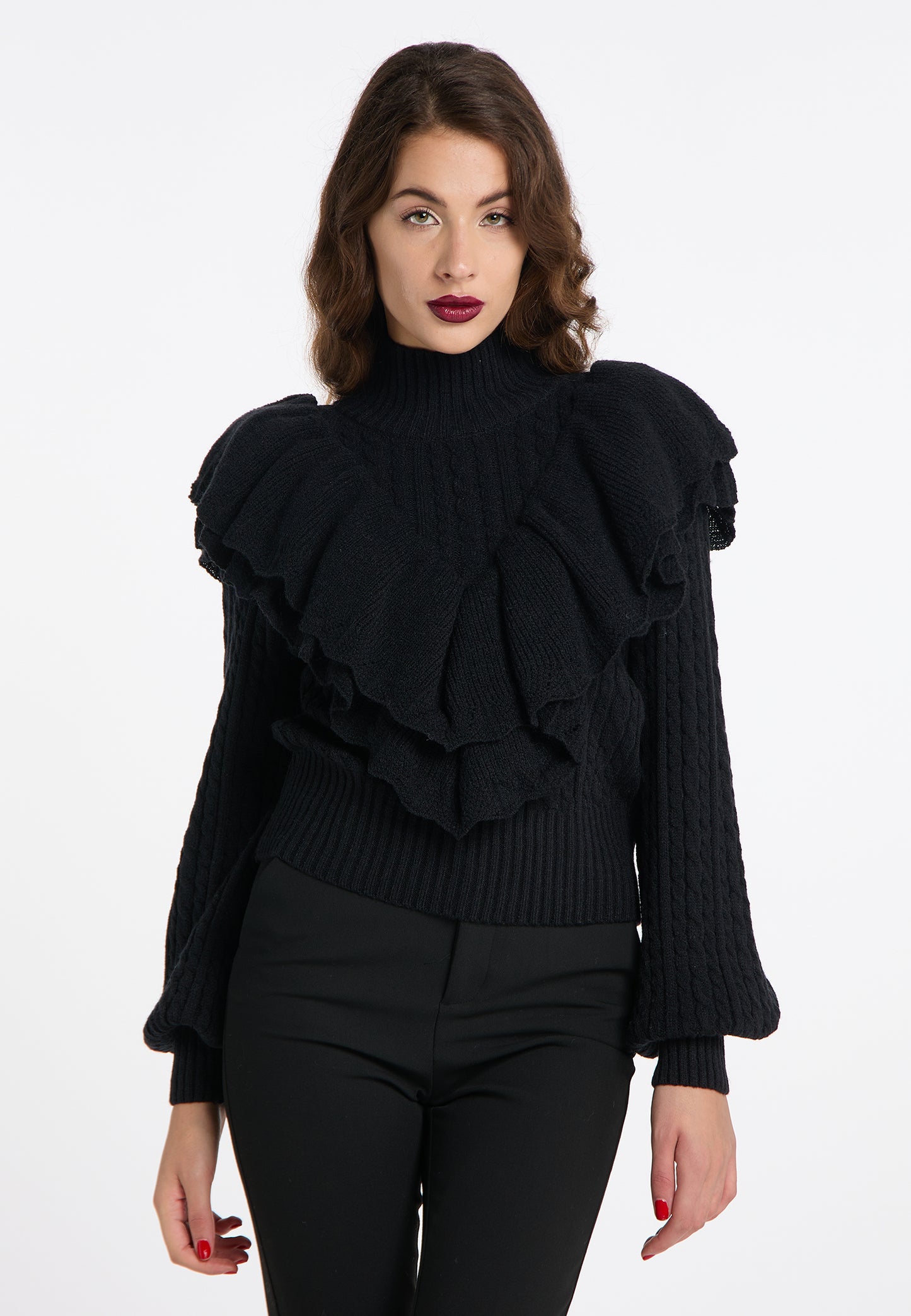 faina women's knitted sweater