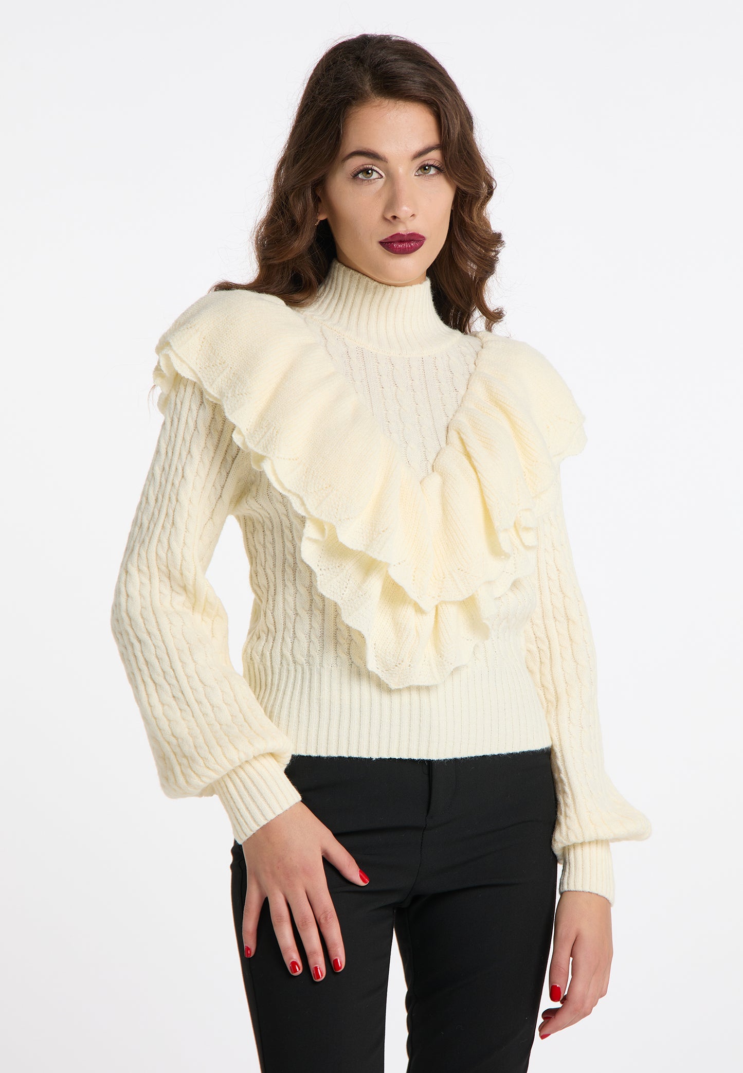 faina women's knitted sweater