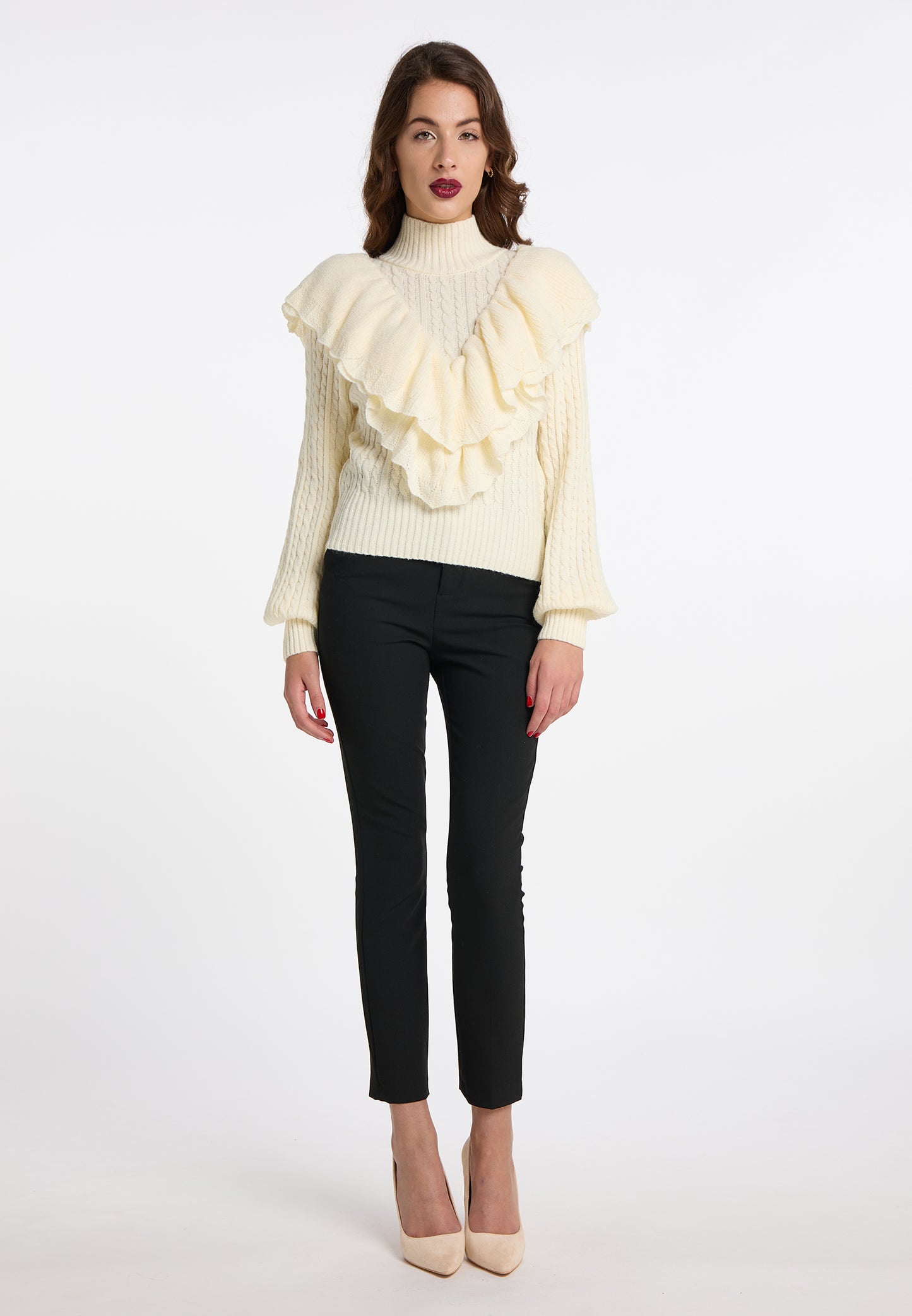 faina women's knitted sweater