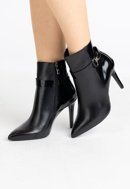 faina Women's Leather Ankle Boots
