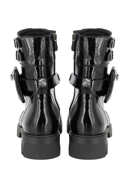 faina women's ankle boots with buckles