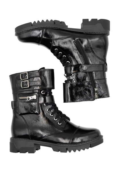 faina women's ankle boots with buckles