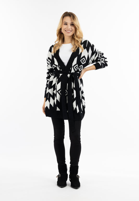 IZIA women's open knit cardigan