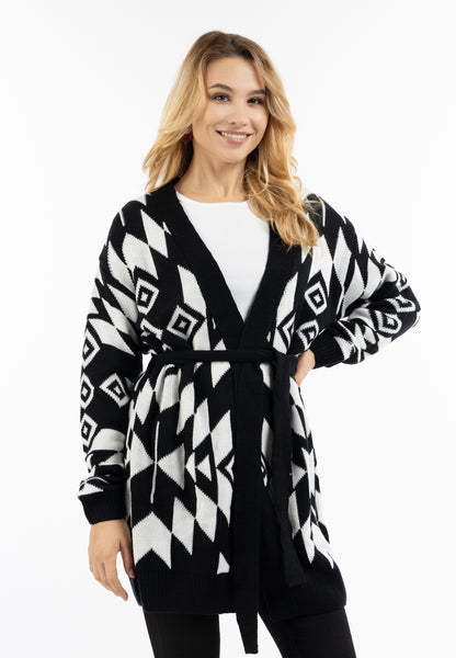 IZIA women's open knit cardigan