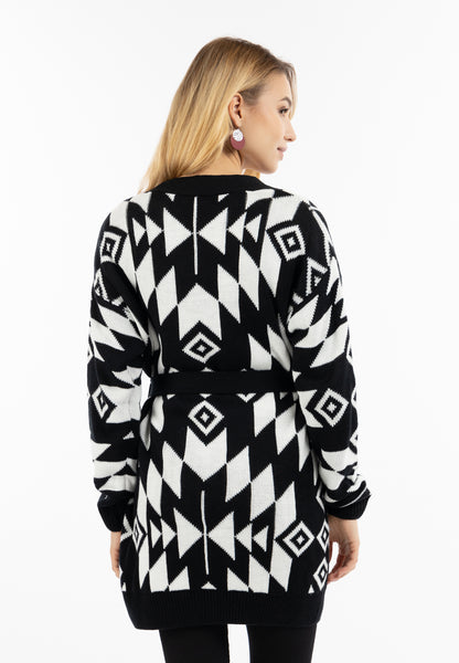 IZIA women's open knit cardigan