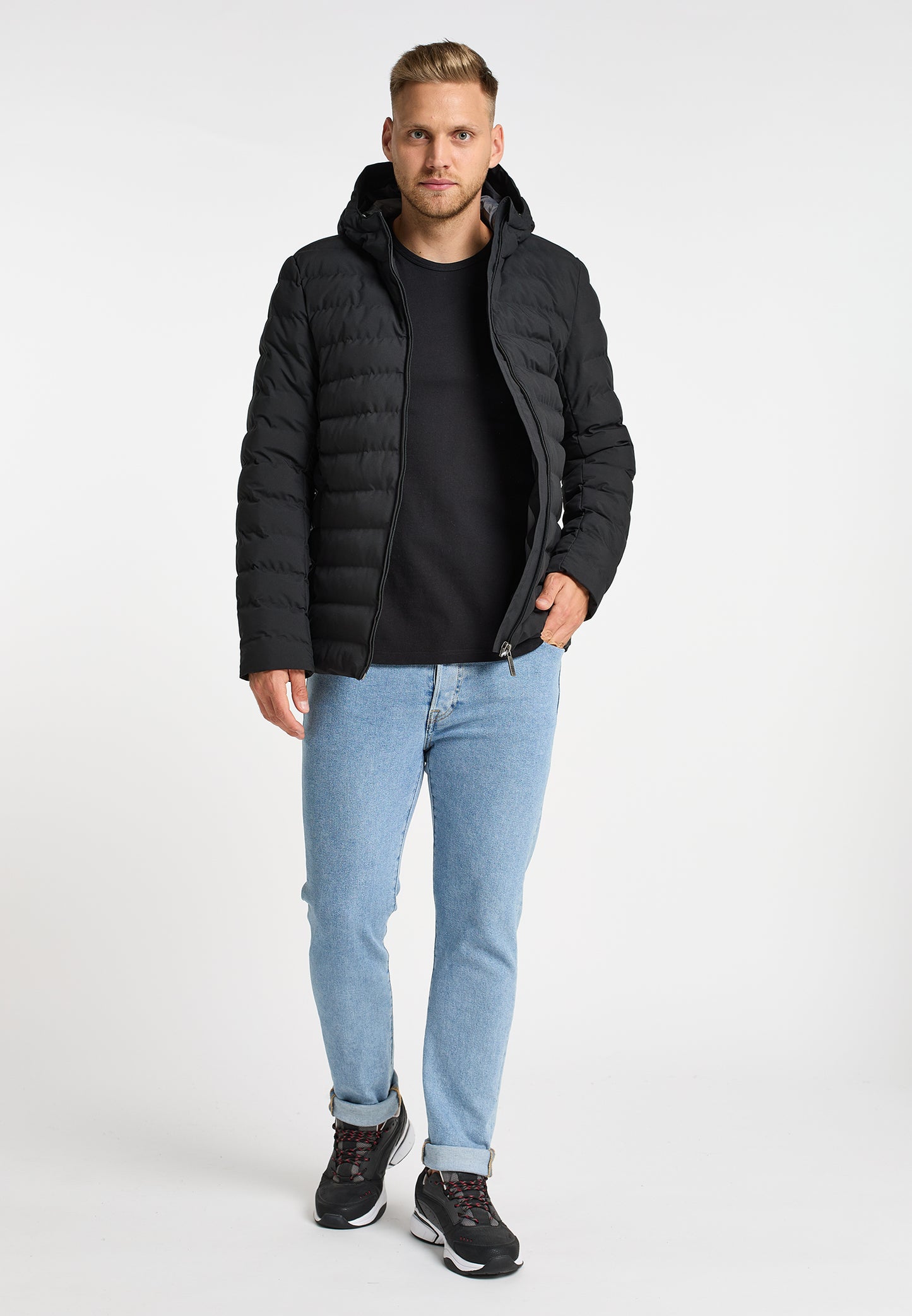 Mo men's padded winter jacket