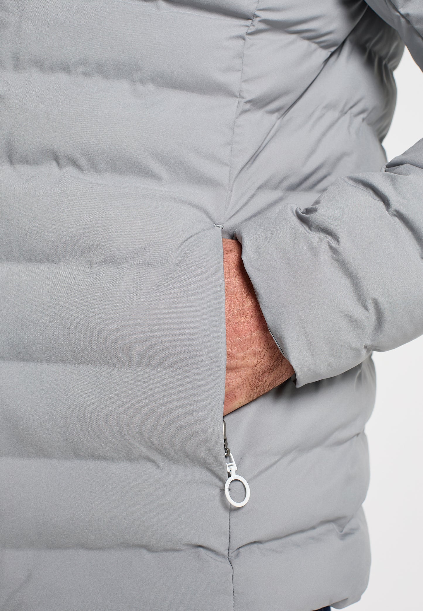 DreiMaster Maritim men's padded quilted jacket