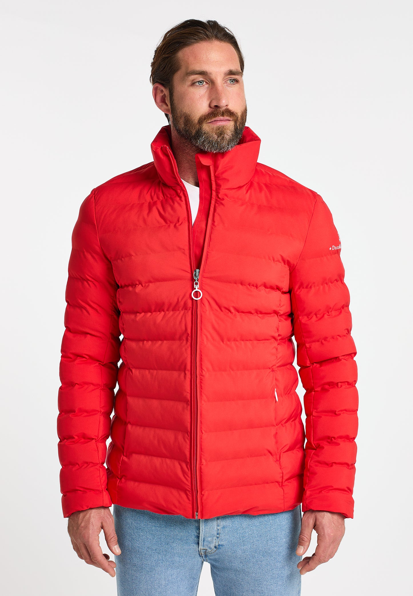 DreiMaster Maritim men's padded quilted jacket