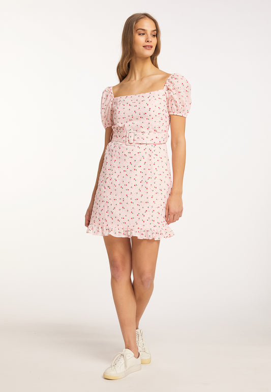 myMo women's short sleeve mini dress
