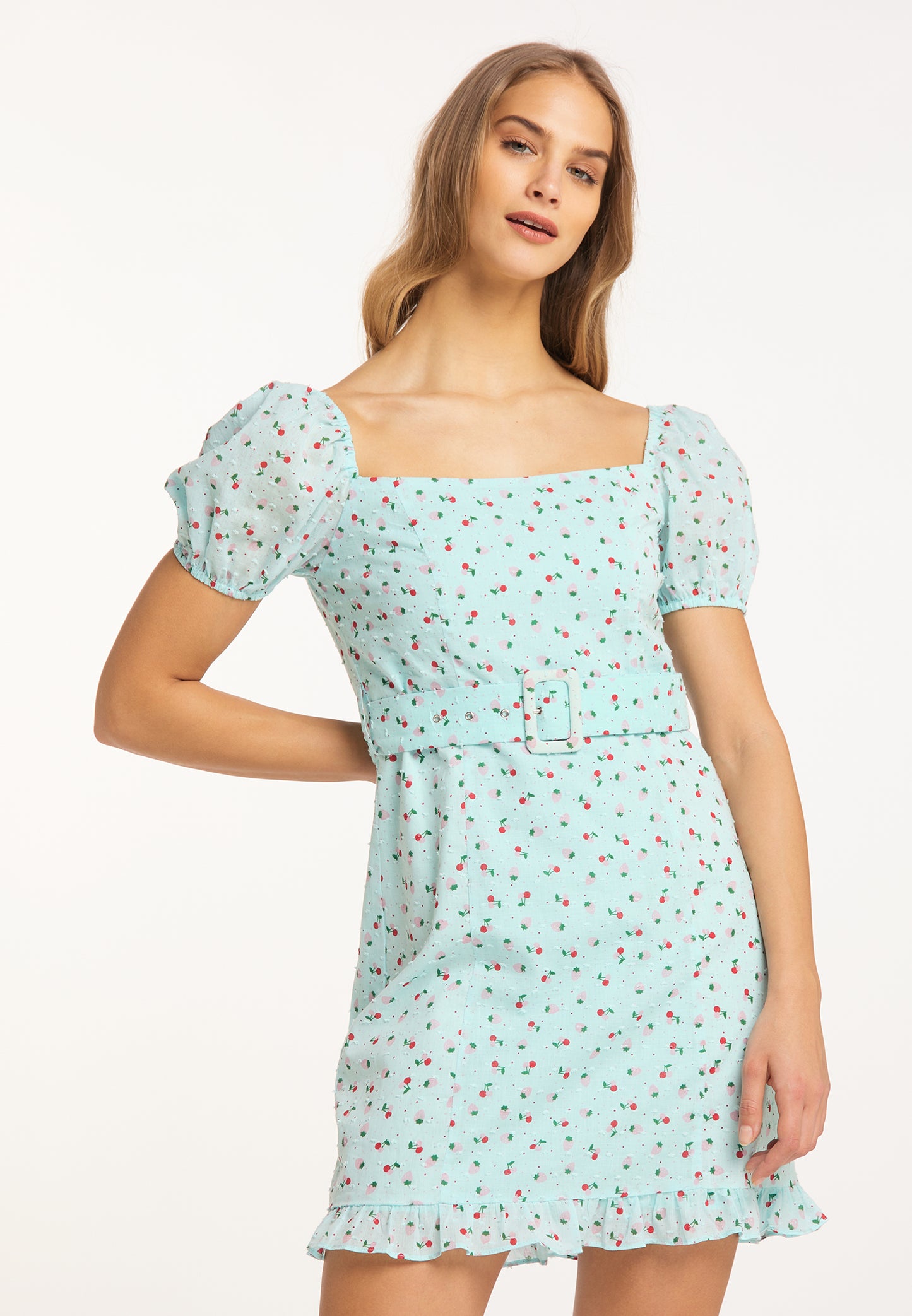 myMo women's short sleeve mini dress