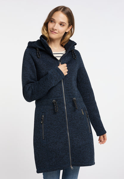 Schmuddelwedda women's knit fleece coat