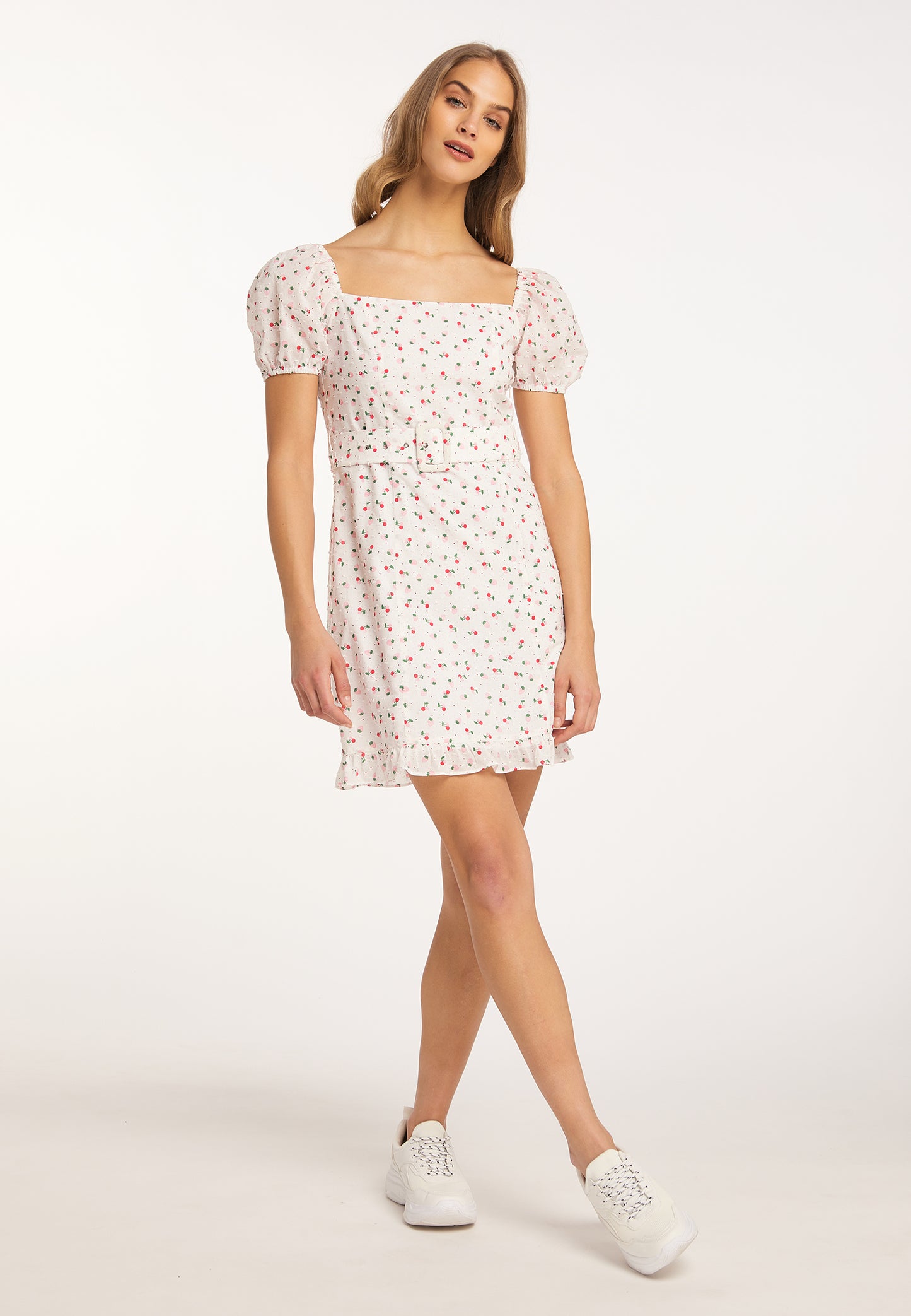 myMo women's short sleeve mini dress