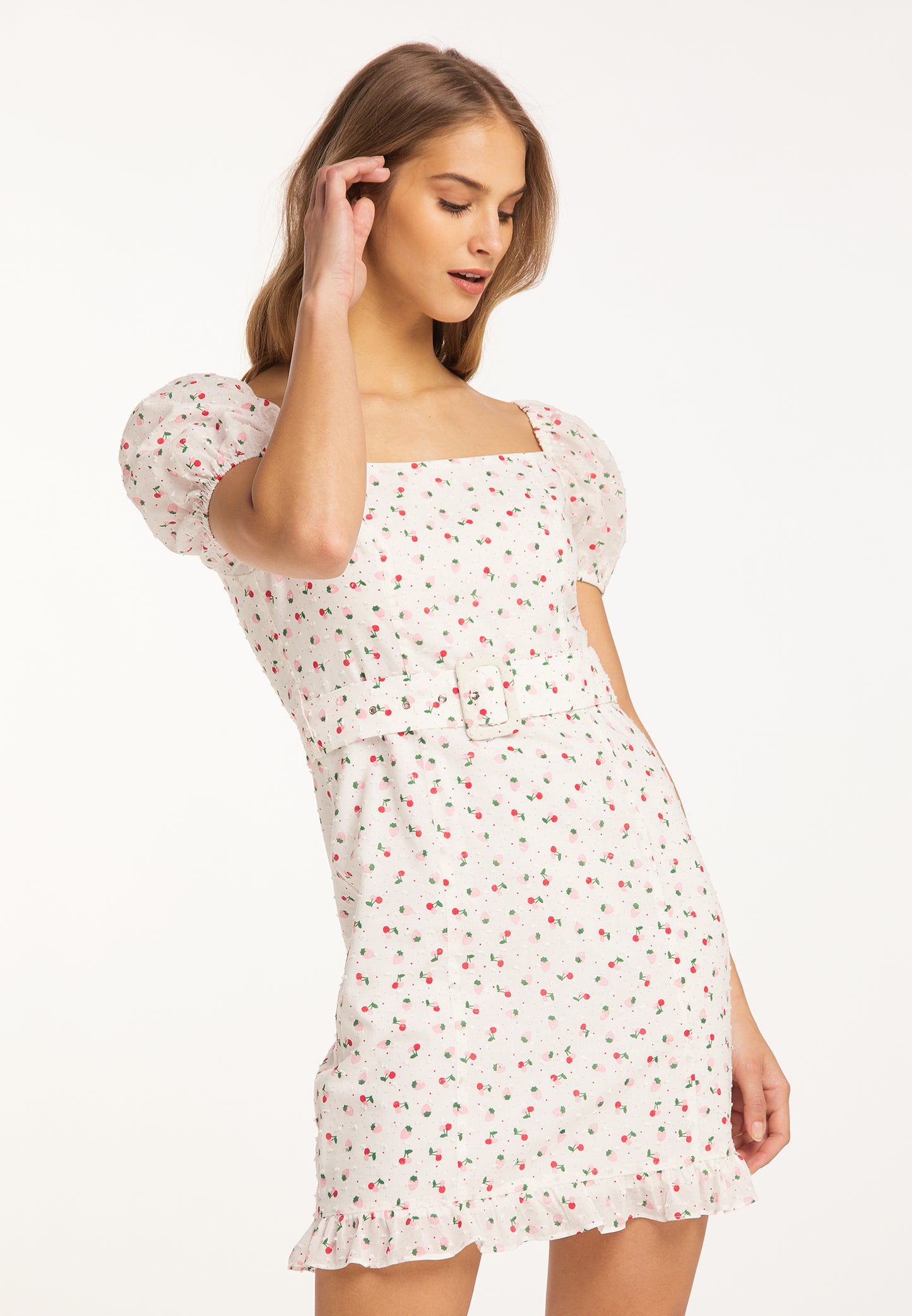 myMo women's short sleeve mini dress
