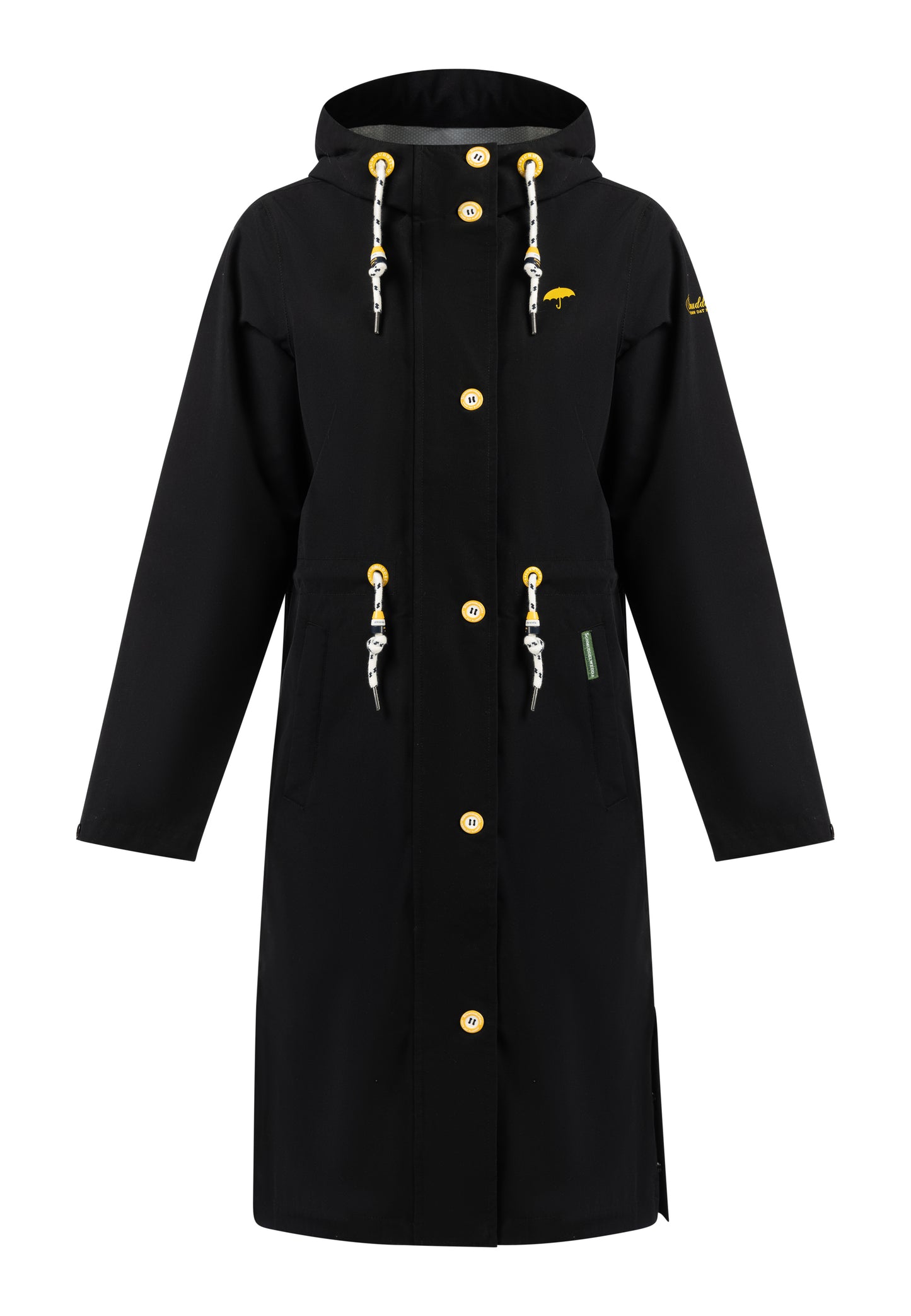 Schmuddelwedda women's rain coat recycled material