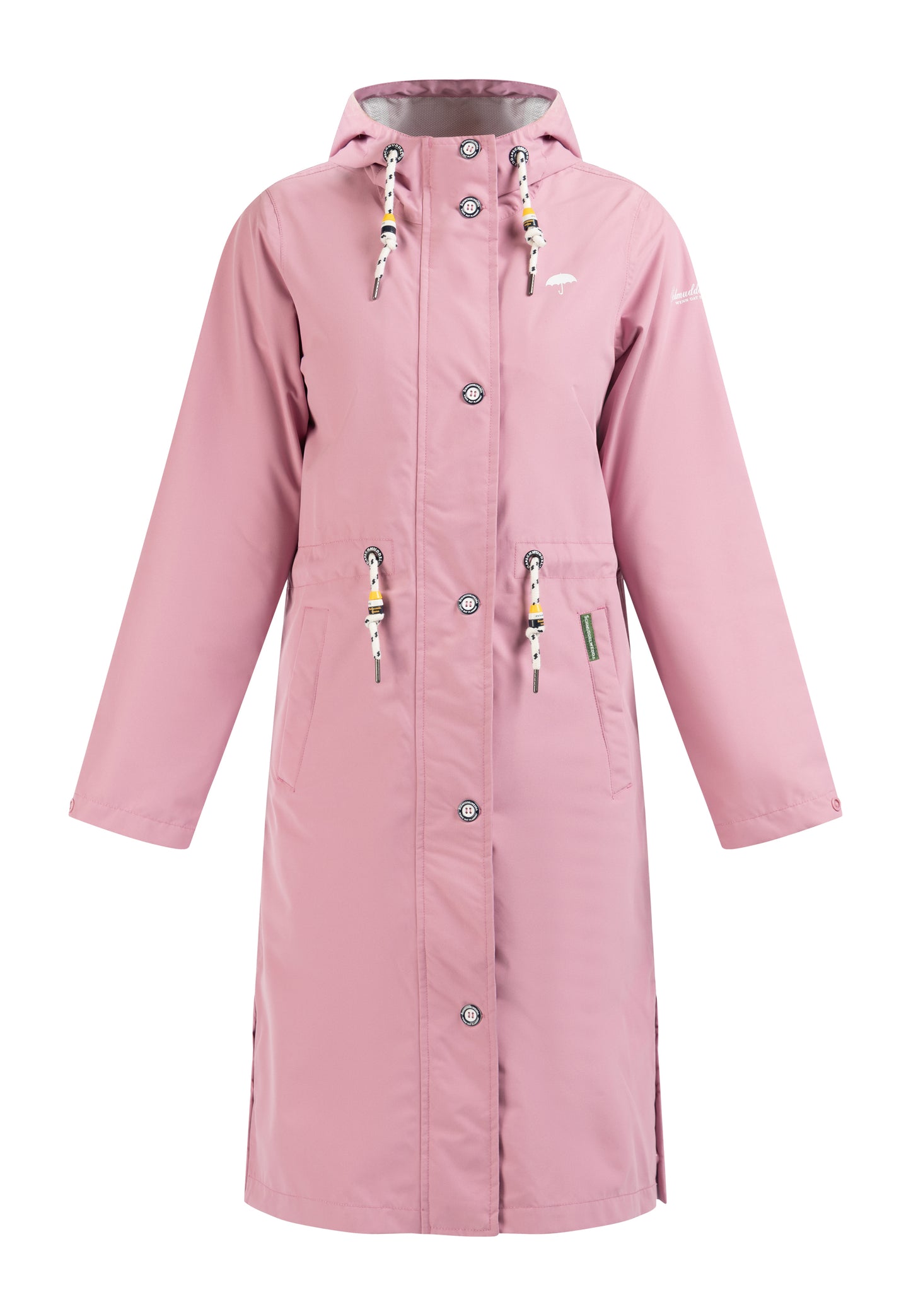 Schmuddelwedda women's rain coat recycled material