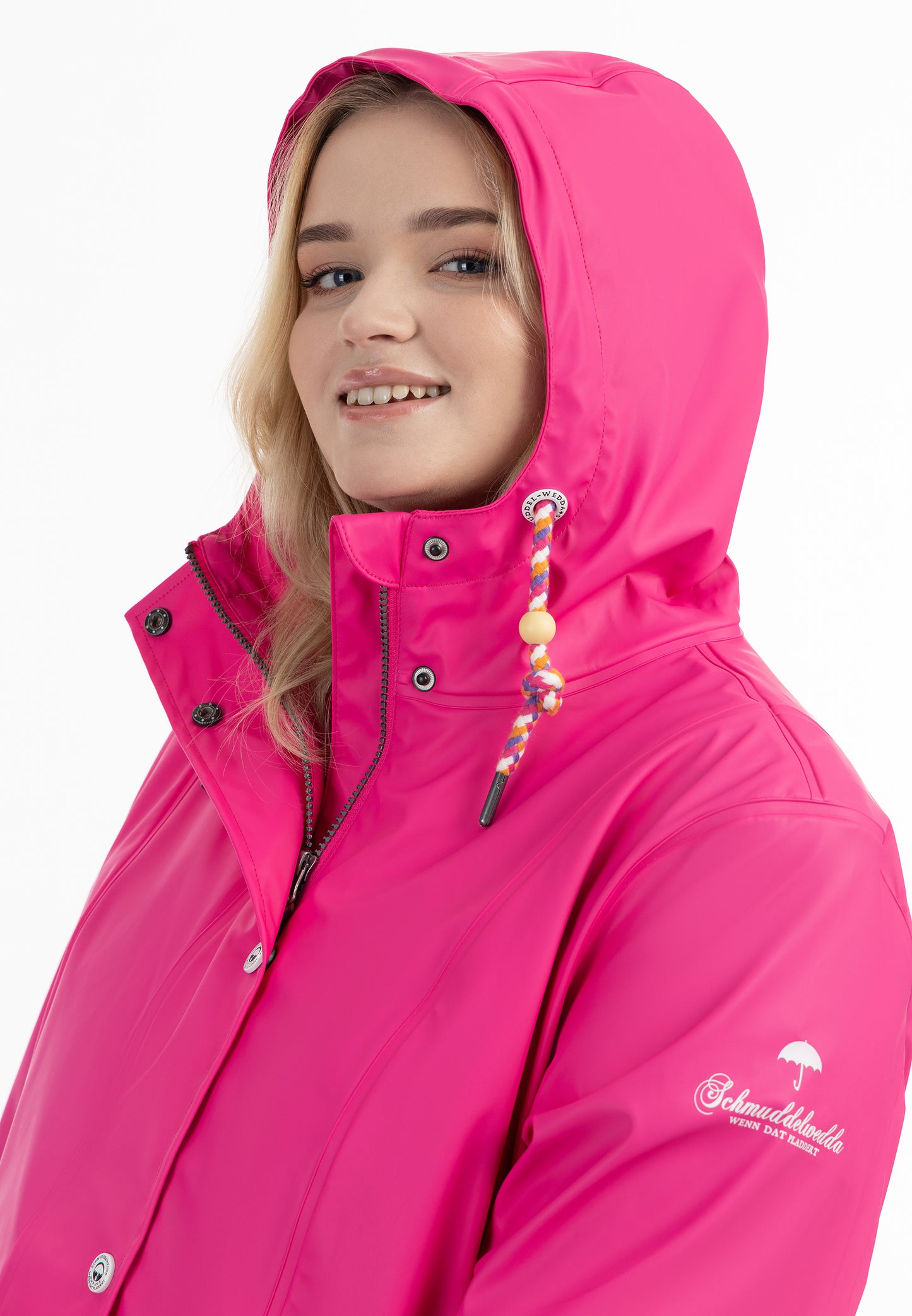 Schmuddelwedda women's plus size rain coat
