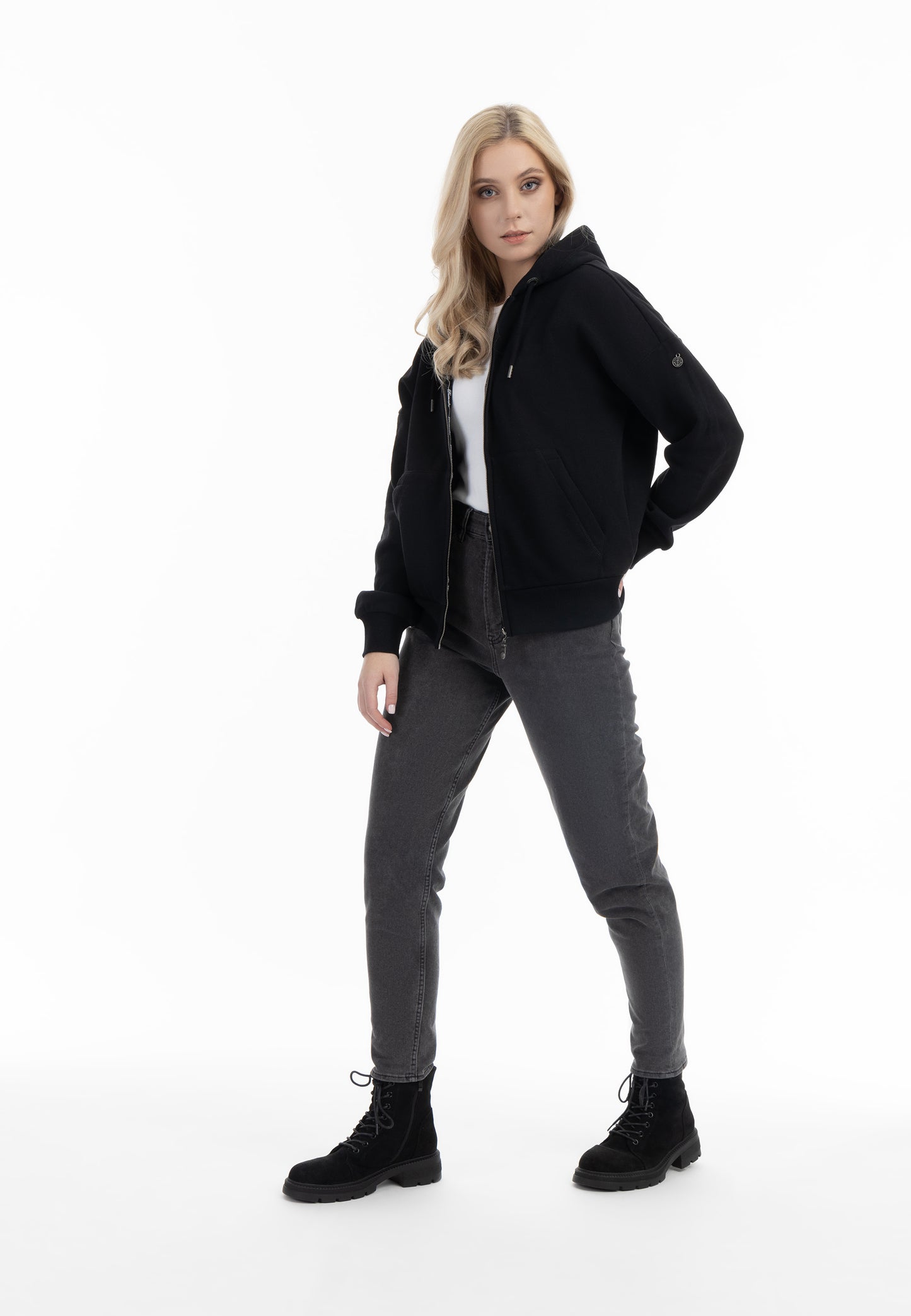 DreiMaster Vintage women's oversized hooded jacket