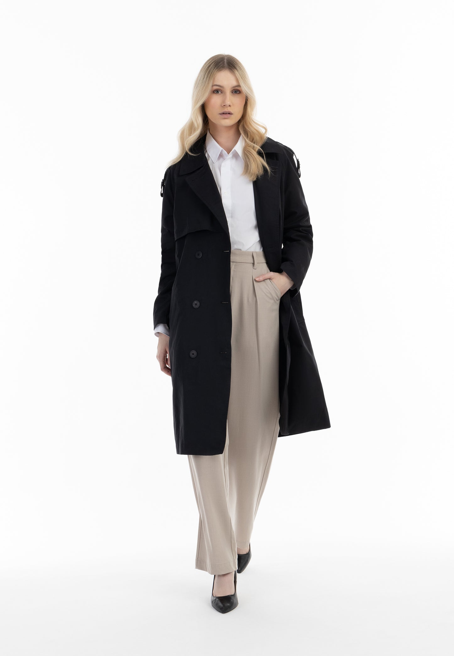 DreiMaster Klassik women's classic trench coat