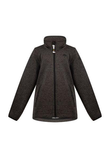 Schmuddelwedda girl's knitted fleece jacket
