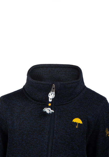 Schmuddelwedda girl's knitted fleece jacket