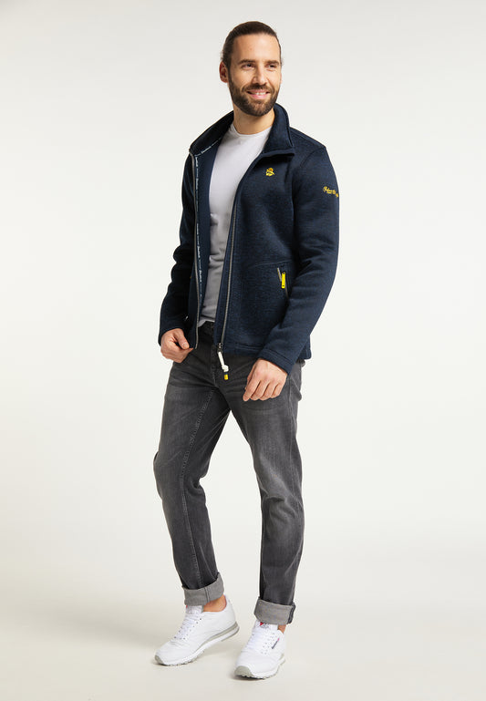 Schmuddelwedda men's knitted fleece jacket