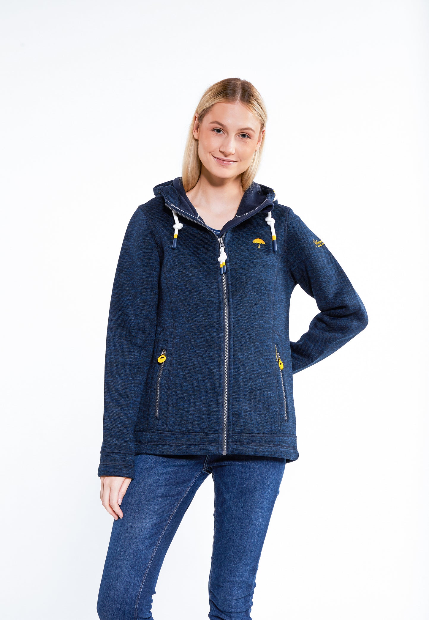 Schmuddelwedda women's knitted fleece jacket