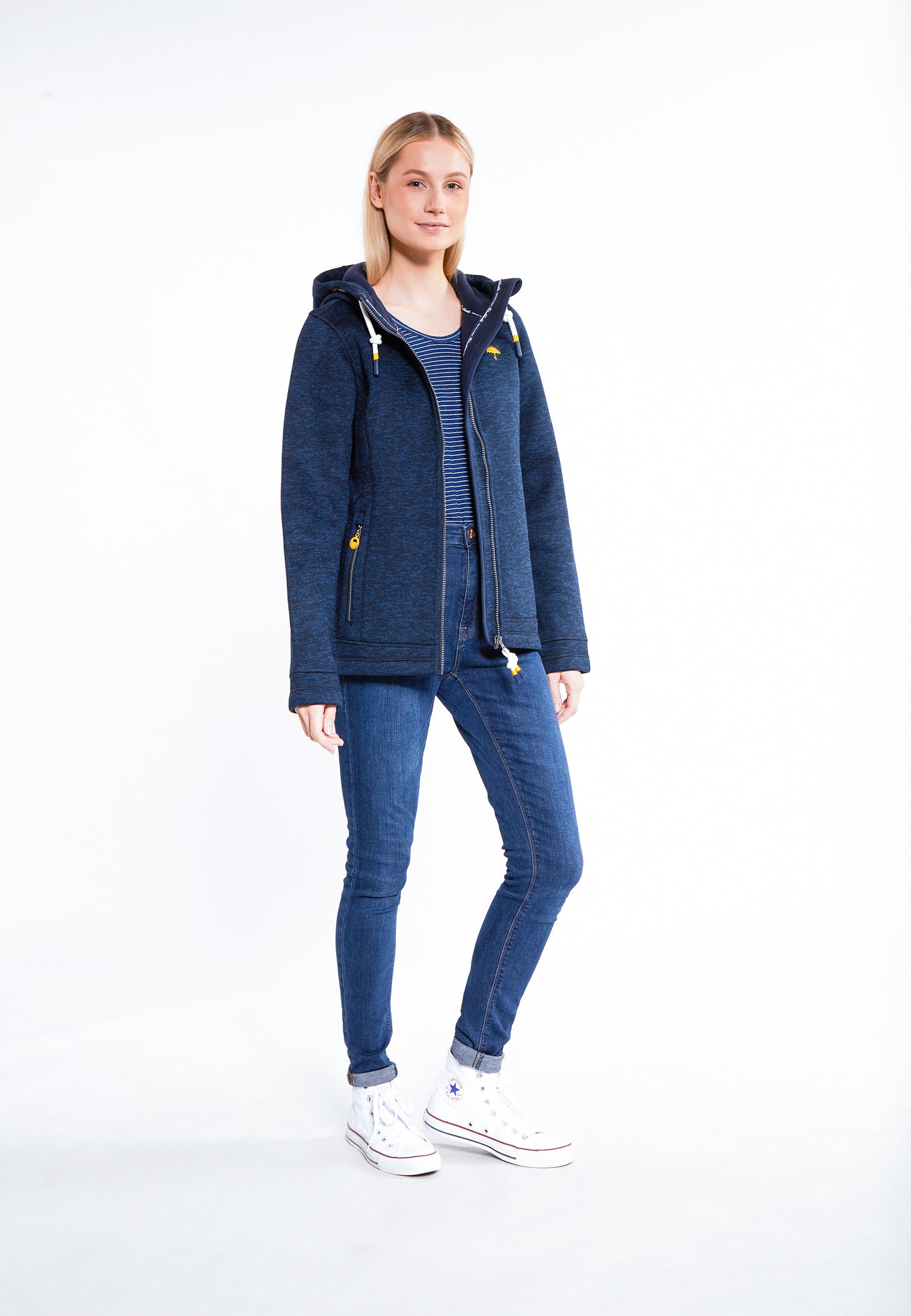Schmuddelwedda women's knitted fleece jacket