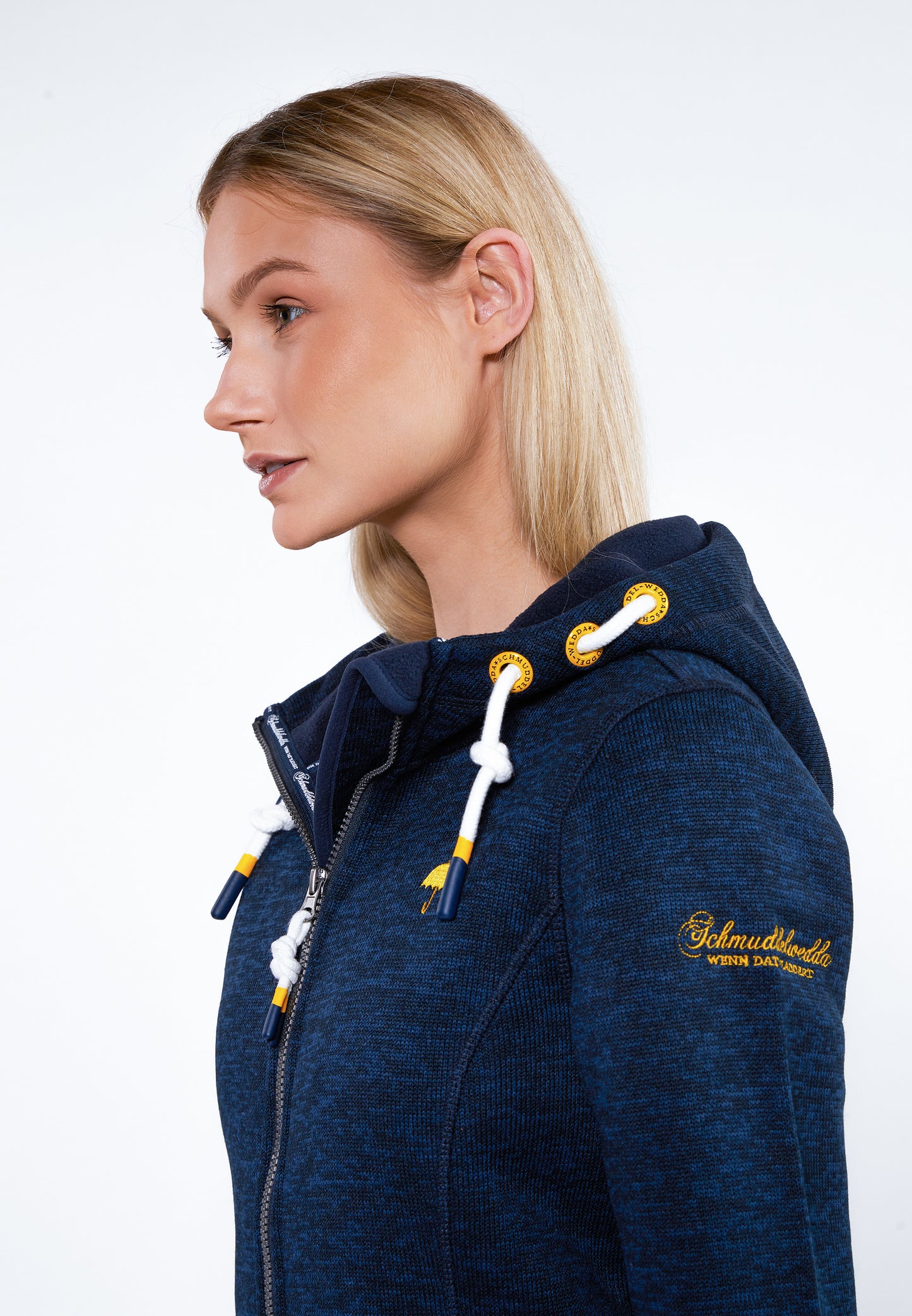 Schmuddelwedda women's knitted fleece jacket