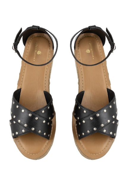 DreiMaster Vintage Women's Wedge Heel Sandal