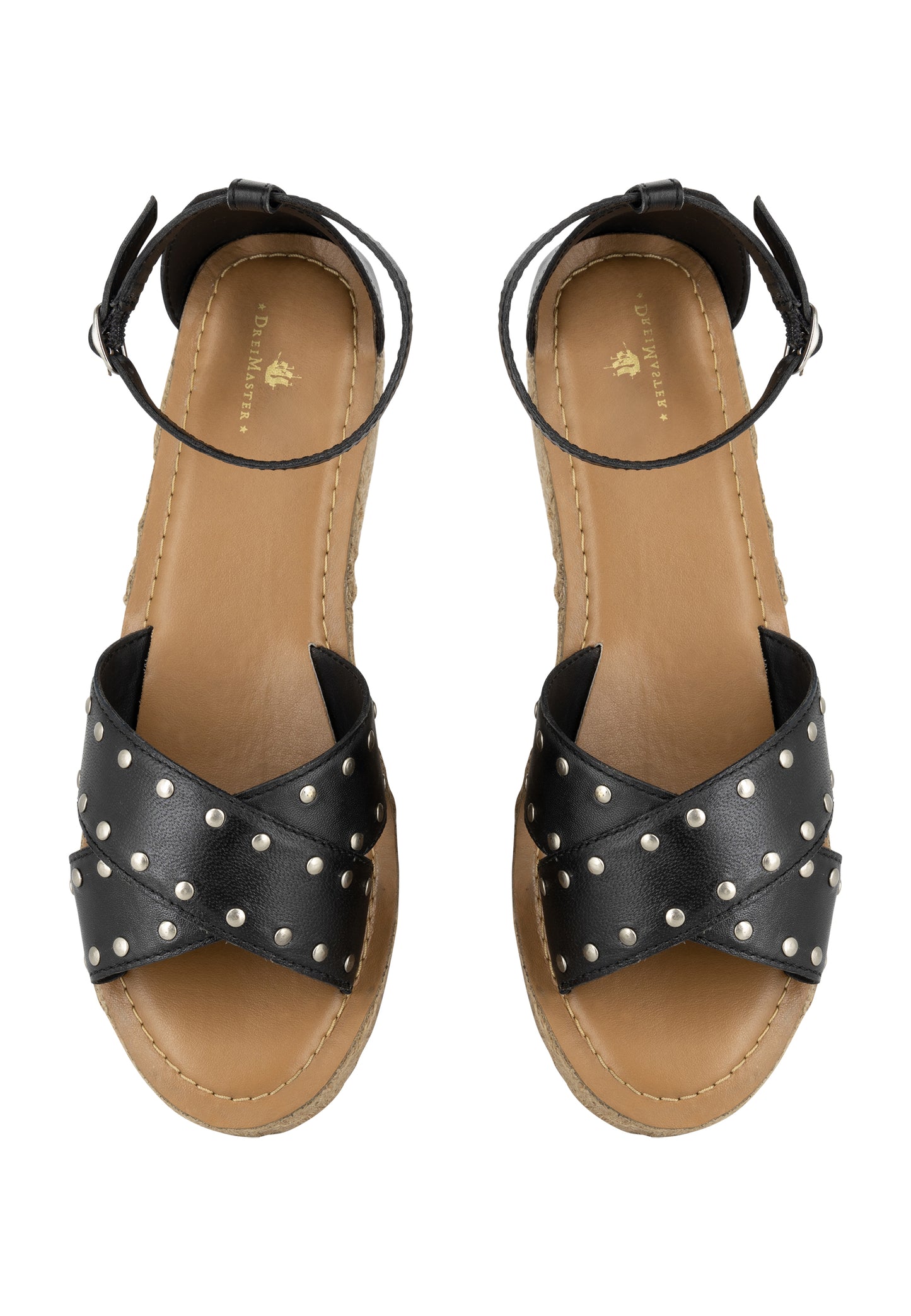 DreiMaster Vintage women's wedge heel sandal