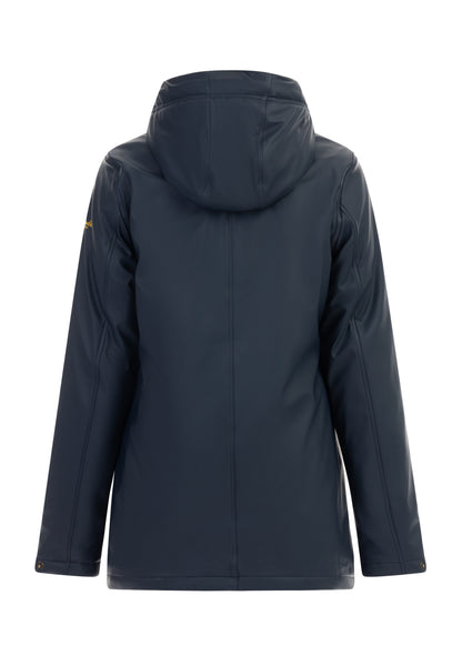 Schmuddelwedda women's rain jacket with faux fur lining