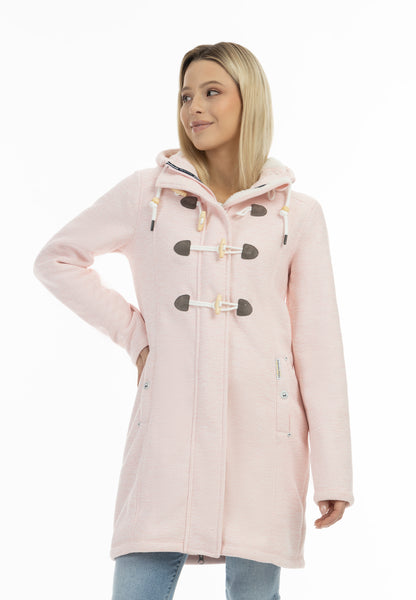 Schmuddelwedda women's knit fleece duffle coat