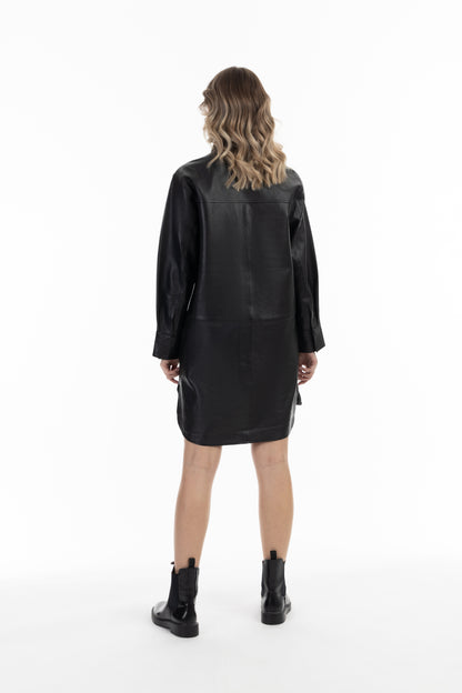 DreiMaster Vintage women's leather shirt