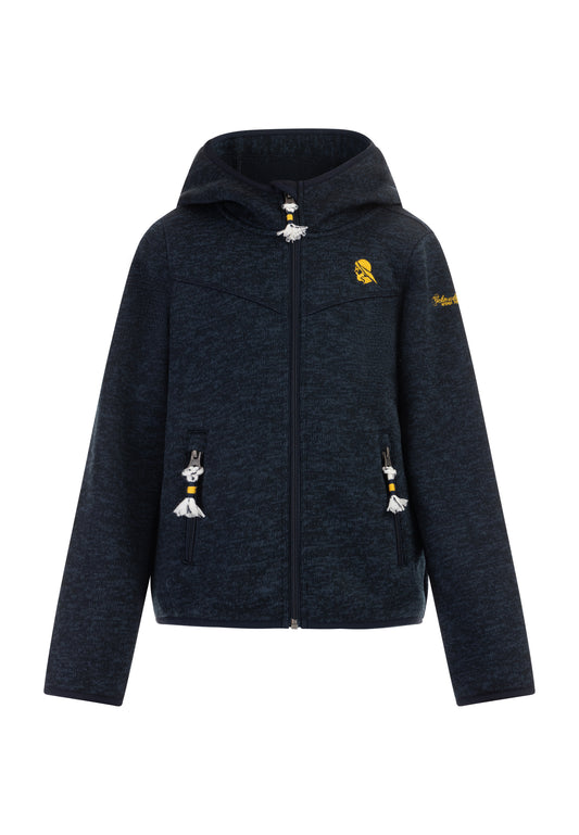 Schmuddelwedda girl's knitted fleece jacket
