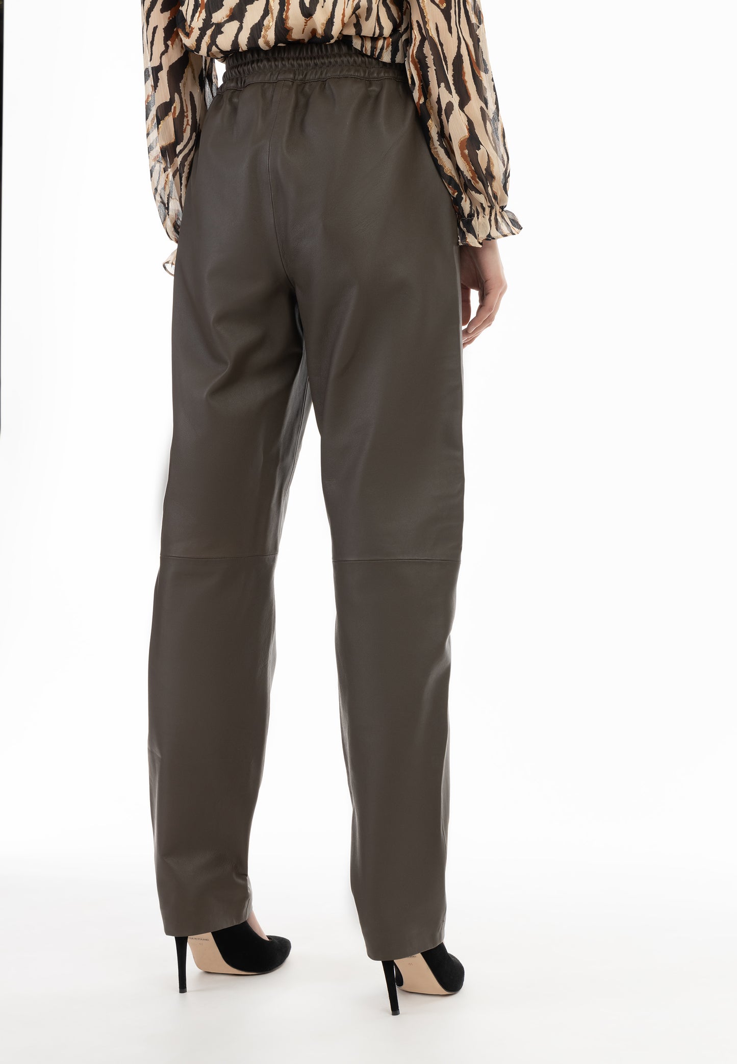 faina women's leather pants
