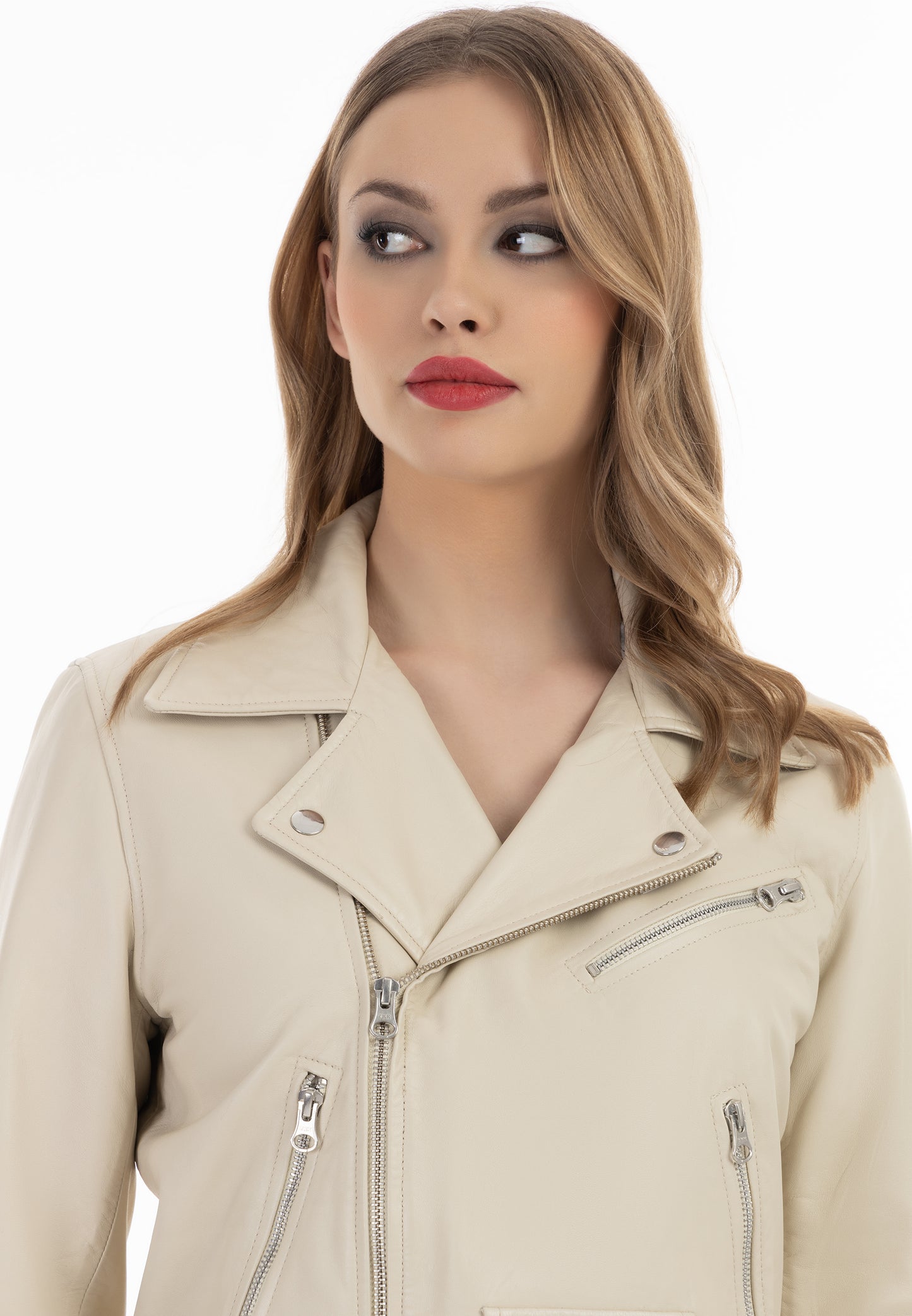 faina women's leather jacket