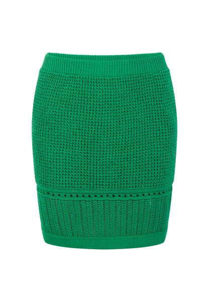faina women's knit mini skirt
