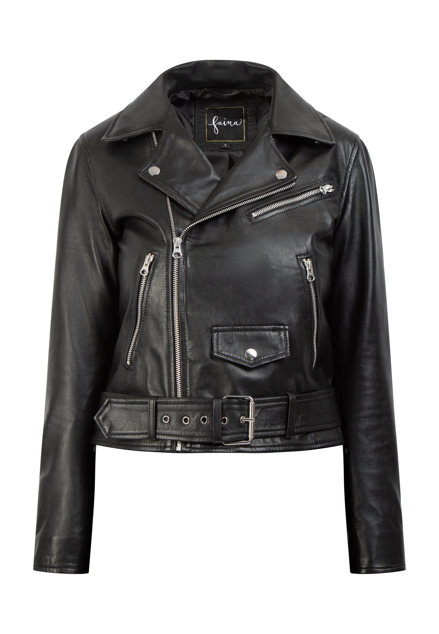 faina women's leather jacket